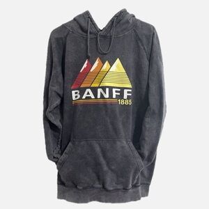 Men's Mountain Graphic Banff Canada Hoodie